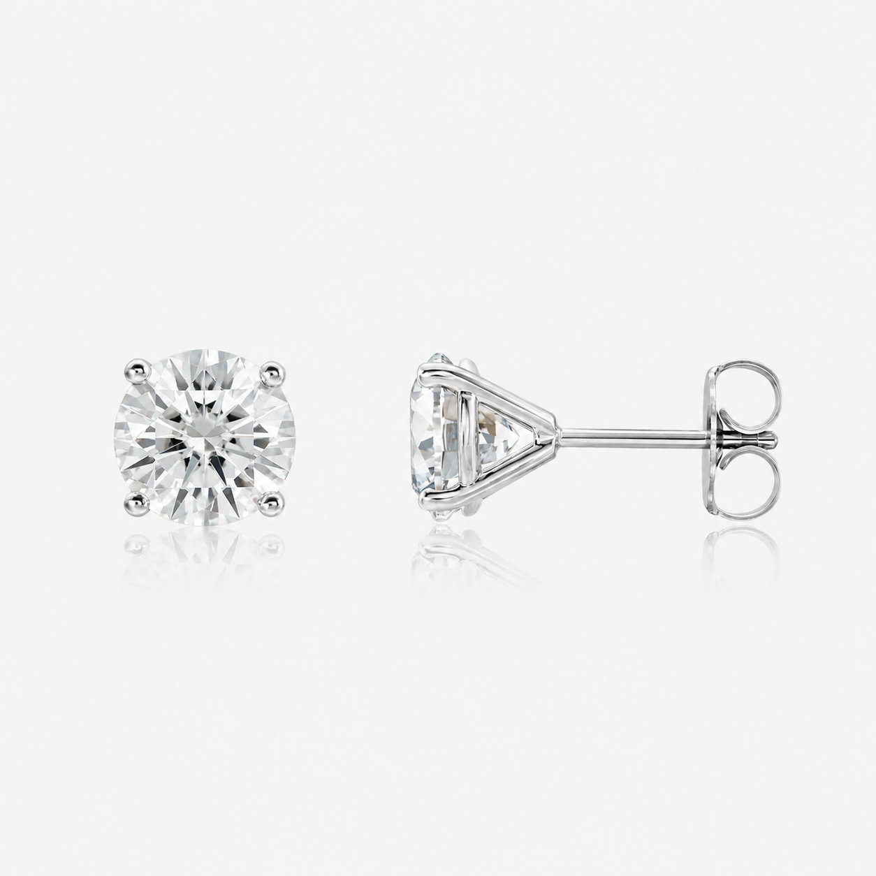 Martini Setting Round Stud
