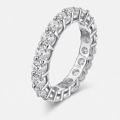 3.5mm Moissanite Eternity Band