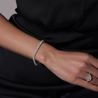4mm Moissanite Tennis Bracelet