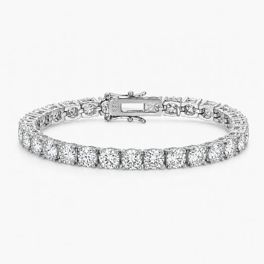 4mm Moissanite Tennis Bracelet