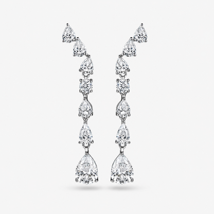 Drop Pear Earrings