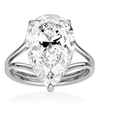 2ct split shank lab grown diamond